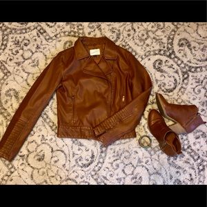 Universal Thread Faux Leather Jacket